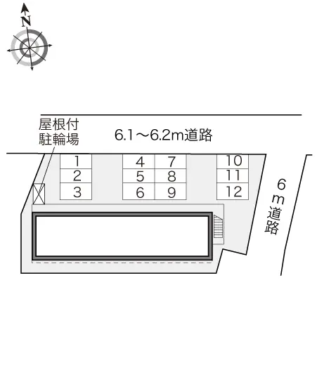 ★手数料０円★菊川市加茂　月極駐車場（LP）